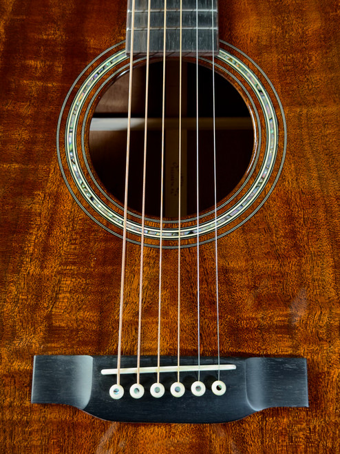 Martin Custom Shop 2026 NAMM Show Special 14-Fret Dreadnought Acoustic Guitar - Quilted Sapele