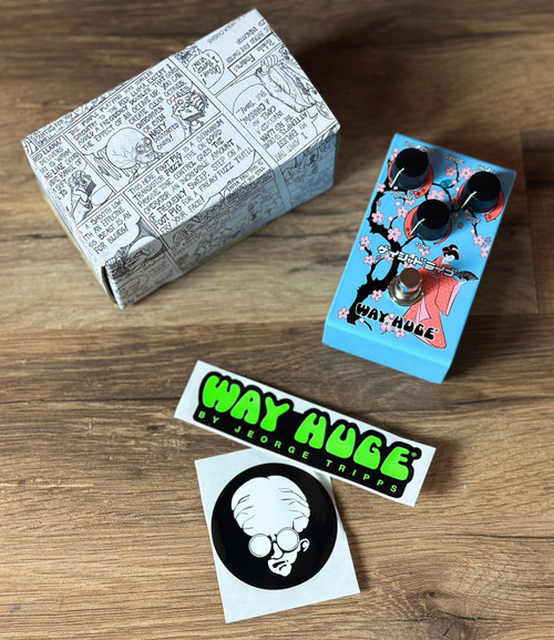 Way Huge Electronics Smalls Geisha Drive Pedal - Blue