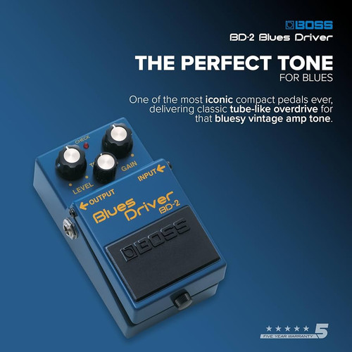 Boss BD-2 Blues Driver Pedal