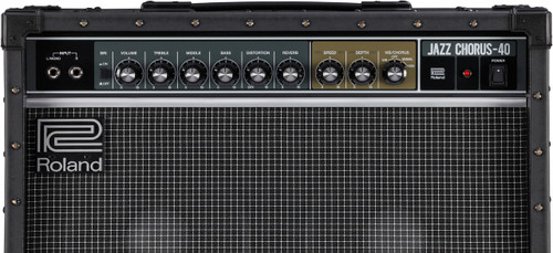 Boss JC-40 Jazz Chorus 40-Watt 2 x 10-inch Combo Guitar Amplifier - Black