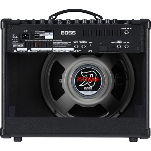 Boss Katana-50EX Gen3 50-Watt 1 x 12-inch Guitar Combo Amplifier - Black