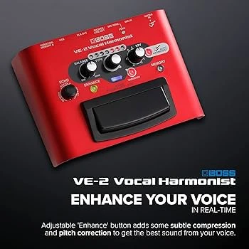 Boss VE-2 Vocal Harmonist Effects Processor