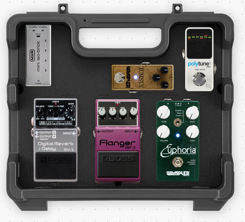 Boss BCB-30X Deluxe Pedal Board + Carrying Case - Black