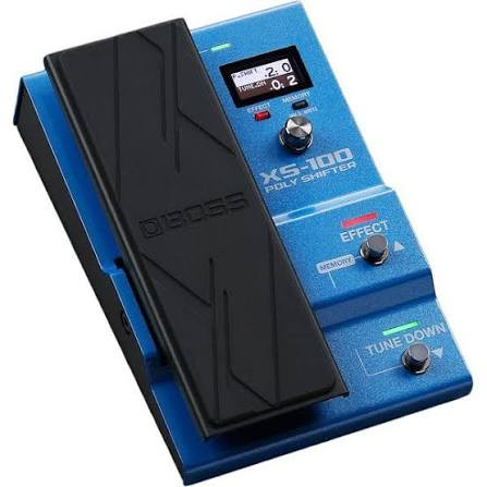 Boss XS-100 Poly Shifter | Polyphonic Pitch-Shift & Drop Tuning Effect Pedal