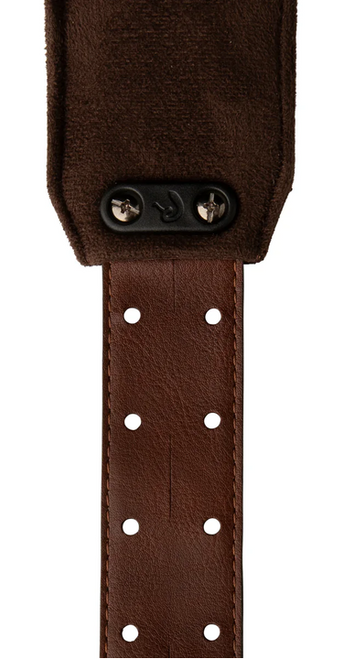 PRS 2.4" Padded Faux Leather Guitar Strap - Sanguine