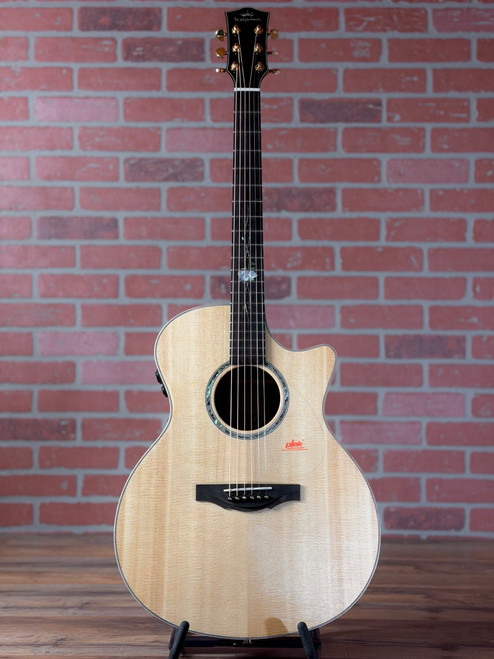 Kepma Elite Series GA2-140A Grand Auditorium Acoustic-electric Guitar - Natural Gloss w/ AcoustiFex Pickup System (Store Demo)