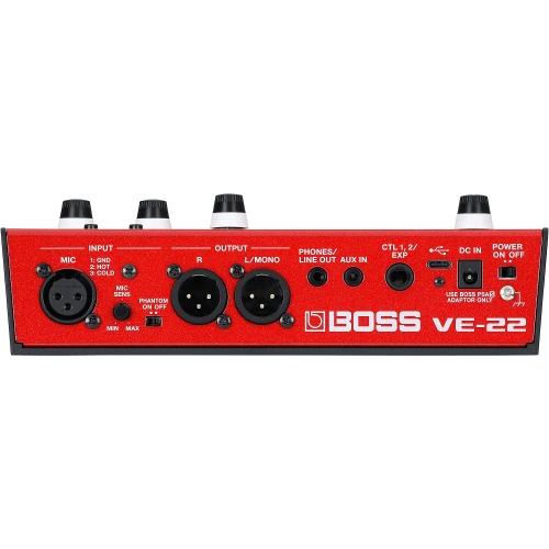Boss VE-22 Vocal Performer | Vocal Effects & Looper Pedal