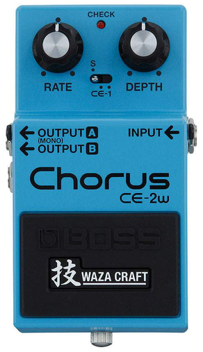 Boss CE-2w Waza Craft Chorus Pedal