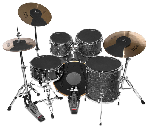 Ahead Standard 8-Piece Rubber Drum Silencer Set - 12", 13", 14", 16", 22"