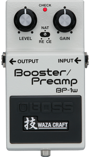 Boss BP-1w Waza Craft Overdrive + Booster + Preamp Pedal