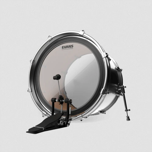 Evans EMAD 20" Batter-Side Kick Drumhead | Clear