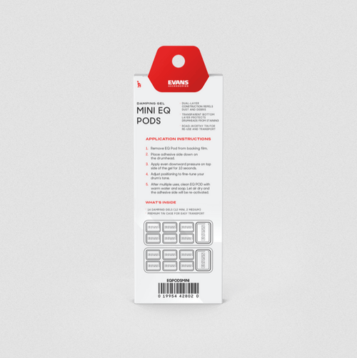 Evans Mini EQ Pods 14 Dampening Gels