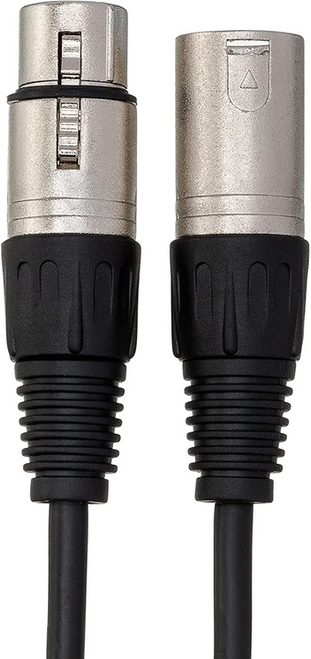 Hosa Tech DATA DMX512 Cable | 5-pin 2-conductor XLR5M to XLR5F | DMX-505, 5 ft. (3-pack)