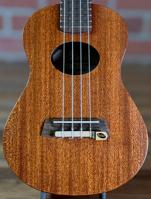 Kremona Concert Ukulele | Natural All-Mahogany | with KNA UK-1 Piezo Pickup (Store Demo)