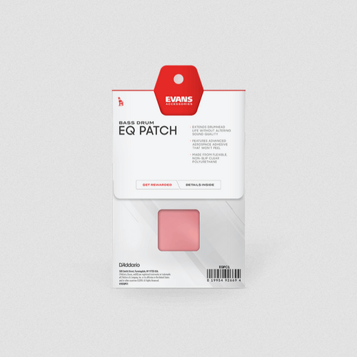 Evans EQ Patch Clear Polymer Kick Patch - 4 Patch Pack