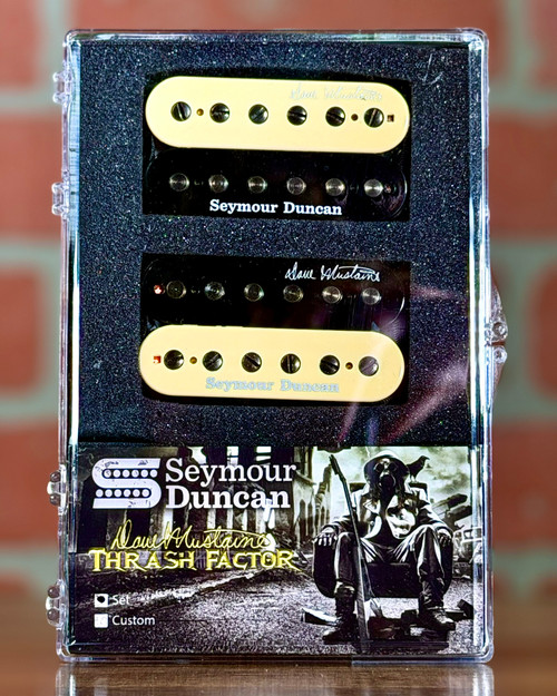 Seymour Duncan Dave Mustaine Thrash Factor Humbucker Set - Zebra