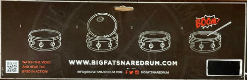 Big Fat Snare Drum Boston Cream 14" Drum Dampener