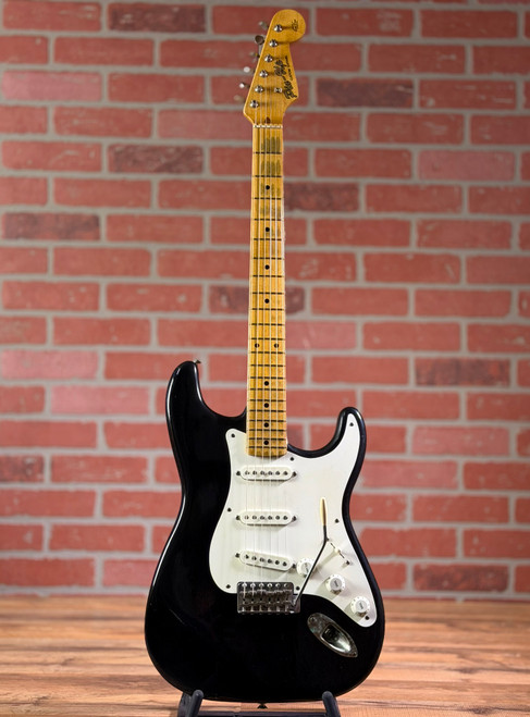Pin-Up Custom Guitars #273 "Angela" S-style Electric Guitar - Aged Black Nitro