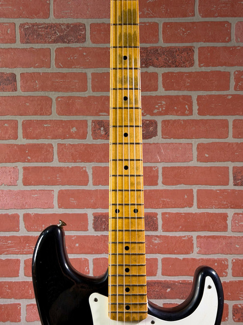 Pin-Up Custom Guitars #273 "Angela" S-style Electric Guitar - Aged Black Nitro