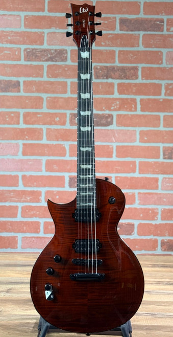 ESP LTD EC-1001 Deluxe Left-Handed Electric Guitar - Tiger Eye