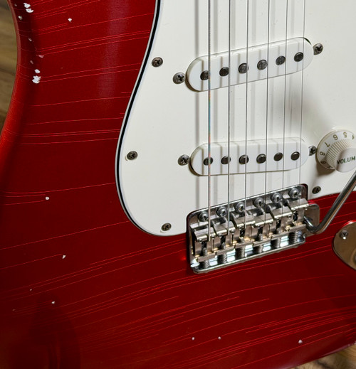 Pin-Up Custom Guitars #276 "Sadie" Electric Guitar - Vintage Aged Candy Apple Red