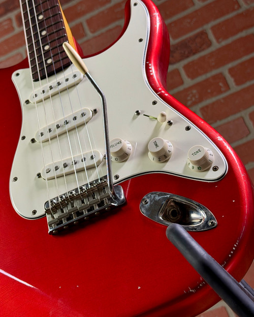 Pin-Up Custom Guitars #276 "Sadie" Electric Guitar - Vintage Aged Candy Apple Red