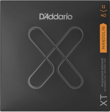 D'Addario XT Coated Phosphor Bronze Mandolin Strings | Medium | .011-.040 (3-packs)