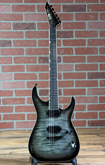 ESP LTD MH-1000NT Deluxe Electric Guitar - Charcoal Burst