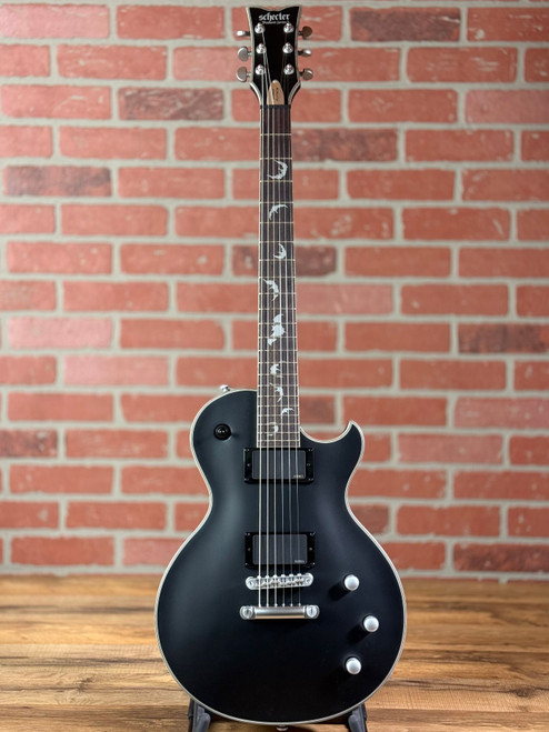 Schecter Solo-II Damien Platinum Electric Guitar - Black Satin