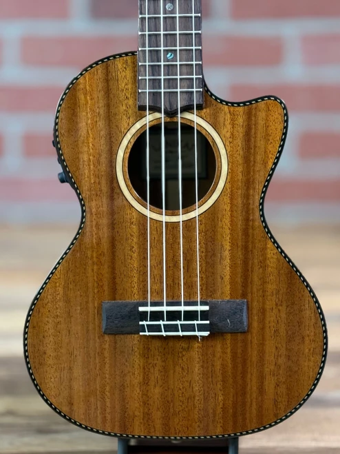 Lanikai MAS-CET All Solid Mahogany Acoustic-Electric Tenor Ukulele