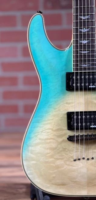 Schecter Omen Extreme-6 Limited Edition Electric Guitar - Laguna