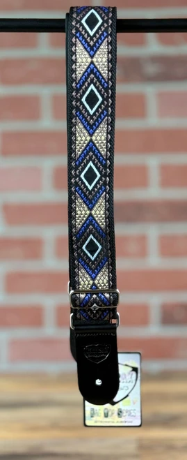 Tetherax Neoback RagTop Vintage Jacque Weave Leather-End Strap -  Violet, Brown, Tan
