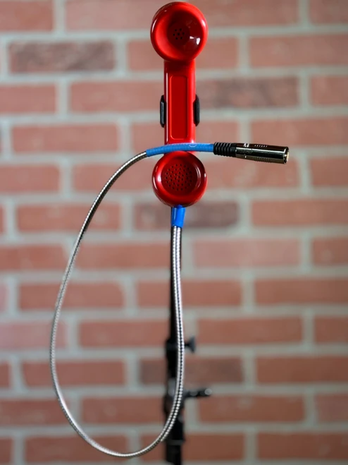 Trash Talk Audio Payphone Lo-Fi Dynamic Microphone - Red