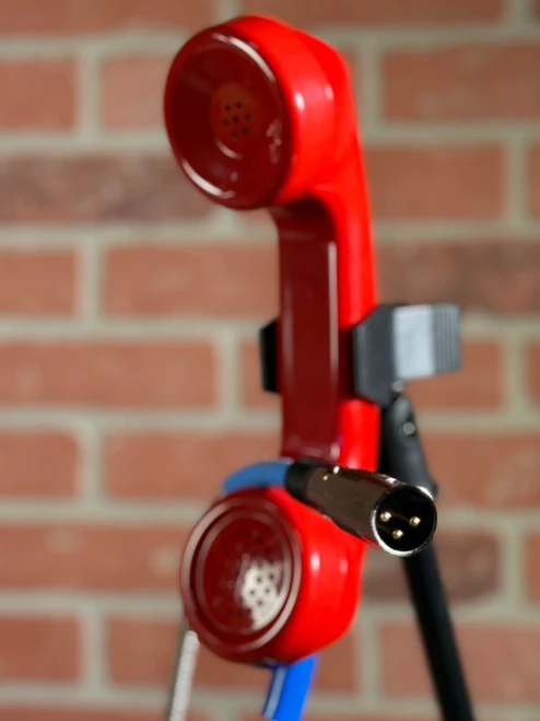 Trash Talk Audio Payphone Lo-Fi Dynamic Microphone - Red