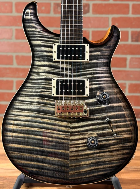 PRS Custom 24 "Birds of a Feather" Limited Edition Electric Guitar - Charcoal Microburst (w/ Natural Back & Binding)