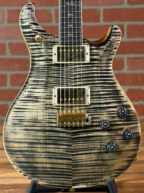 PRS Wood Library McCarty 594 Tremolo 10-Top Electric Guitar - Charcoal