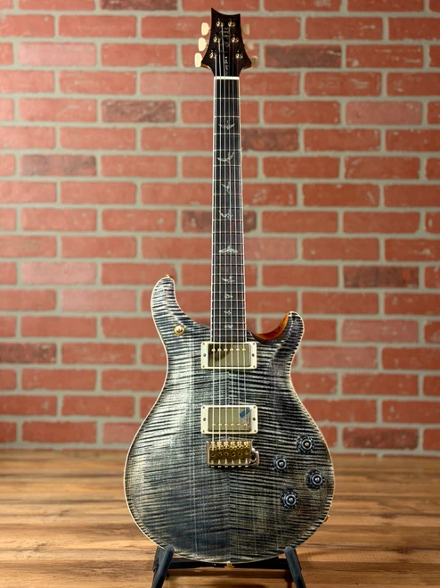 PRS Wood Library McCarty 594 Tremolo 10-Top Electric Guitar - Charcoal