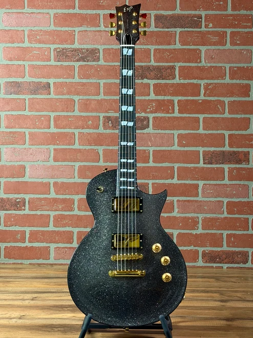 ESP USA Eclipse Electric Guitar - Black Sparkle