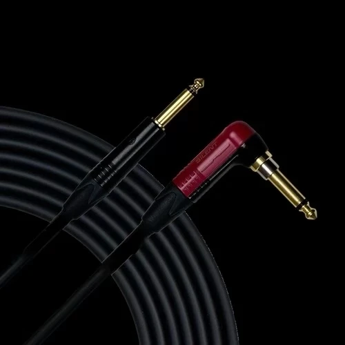 PRS Signature Series Instrument Cable | Straight to Silent Switch Right Angle - 25 foot