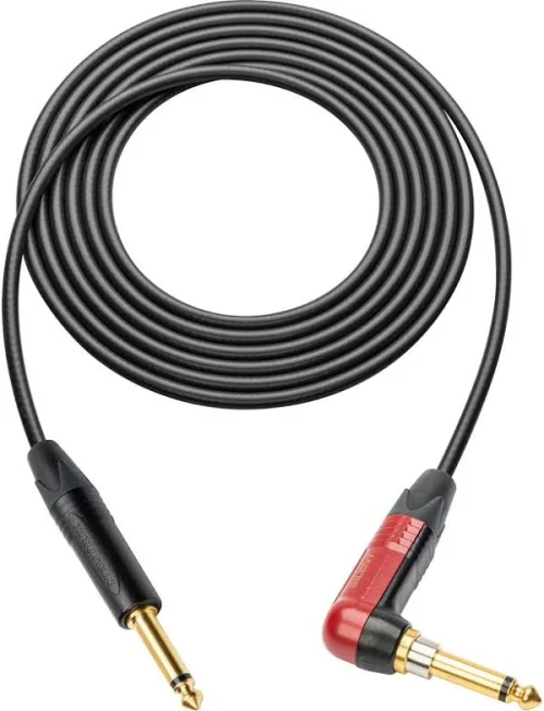 PRS Signature Series Instrument Cable | Straight to Silent Switch Right Angle - 25 foot