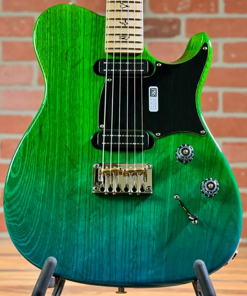 PRS NF 53 Sprayer's Choice Electric Guitar - Custom Baja Green to Teal Sparkle Fade