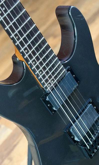 ESP LTD M-400HT Electric Guitar - Charcoal Metallic