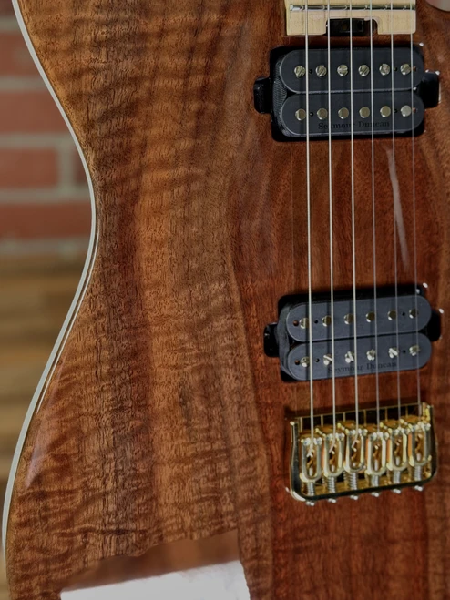 ESP USA TE-II HT Limited Edition Electric Guitar | Natural Claro Walnut/See Thru Open White Grain (#5 of 10)
