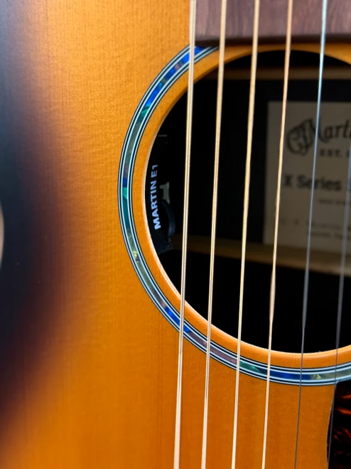Martin Road Series 000-X2E Brazilian Rosewood Acoustic-electric Guitar - Satin Vintage Burst