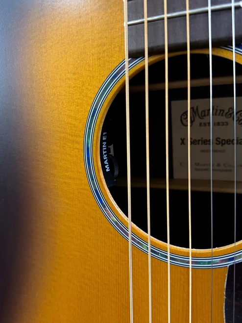Martin Road Series D-X2E Dreadnought Brazilian Rosewood Acoustic-electric Guitar | Satin Vintage Burst