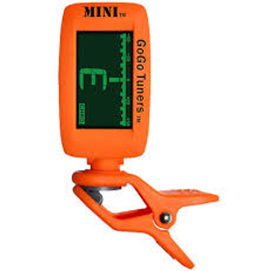 GoGo Tuners Clip-On Mini Chromatic Tuner - Orange