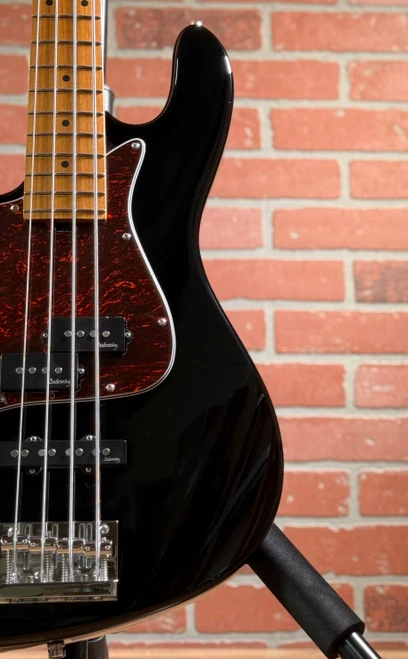 Sadowsky MetroExpress 21-Fret Left-Handed Hybrid P/J Bass - High Polish Solid Black