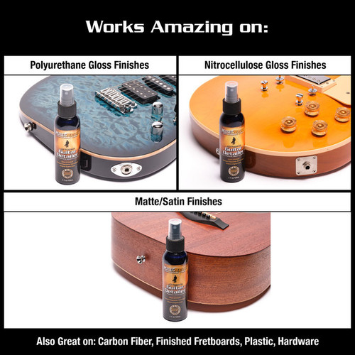 MusicNomad Matte & Gloss Guitar Finish Detailer - 4 oz. (2-pack)