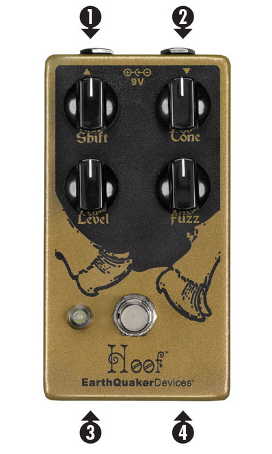 Earthquaker Devices Hoof Reaper® Double Fuzz with Octave Up Guitar