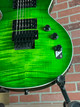 ESP LTD Alex Skolnick AS-1 Signature Electric Guitar - Lime Burst/Lime Green